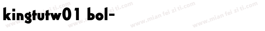 kingtutw01 bol字体转换